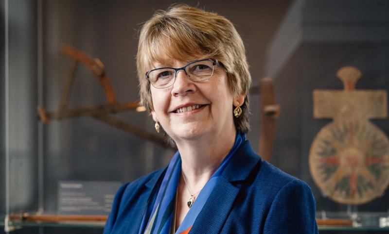 Head and shoulders shot of Anne Trefethen